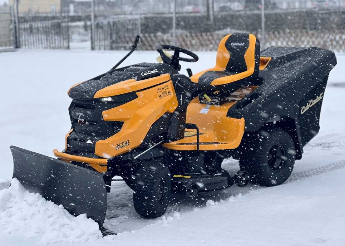 Pług do Traktorka CUB CADET Zestaw Pług 120 cm + Adapter + Rączka