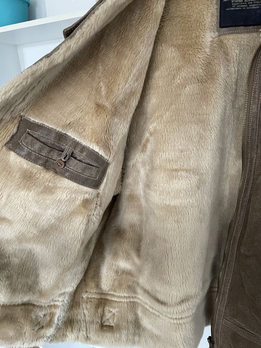 Zimowa kurtka pilotka z kożuchem Le frog