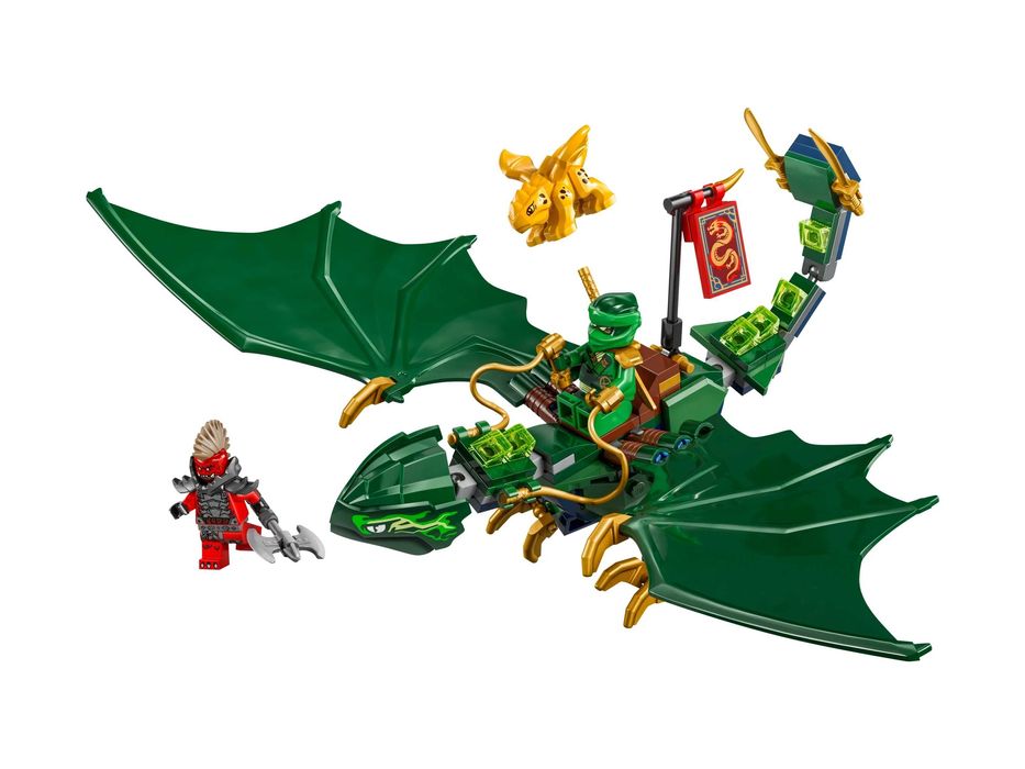 LEGO NINJAGO 71829 Zielony leśny smok Lloyda stan Idealny Wroc