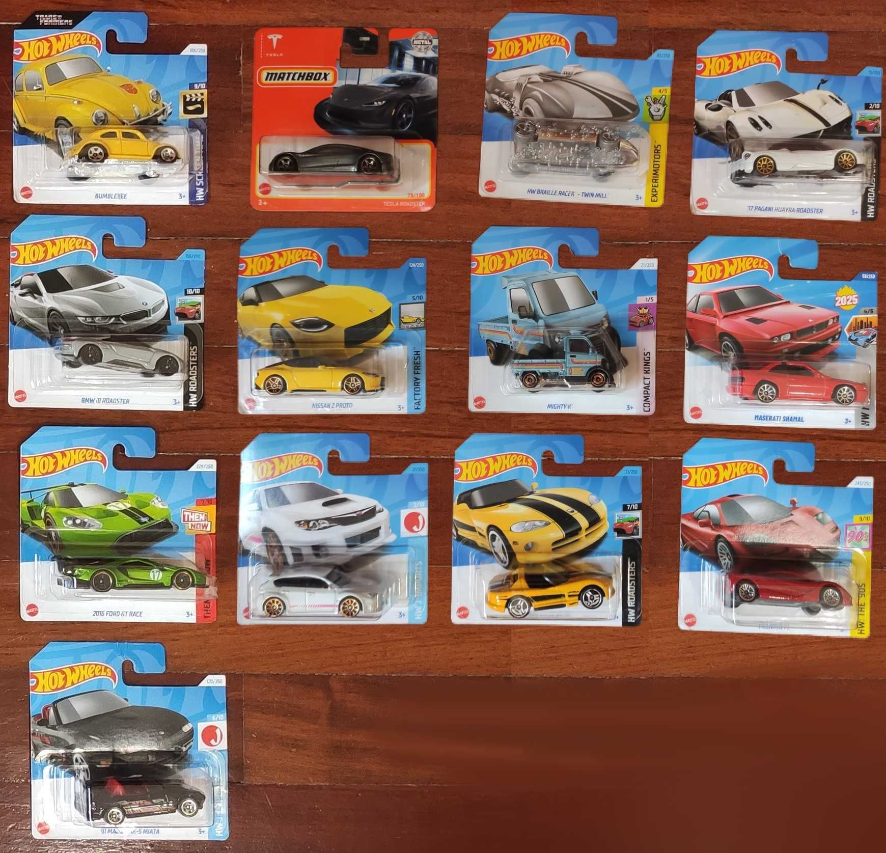 Pack Main Line Hotwheels Matchbox | Carros Variados Mini Coleção Pt.1