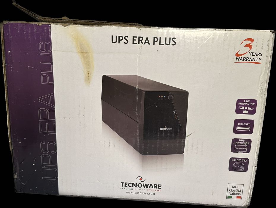 Tecnoware UPS ERA PLUS 750 - Zasilacz bezprzerwowy