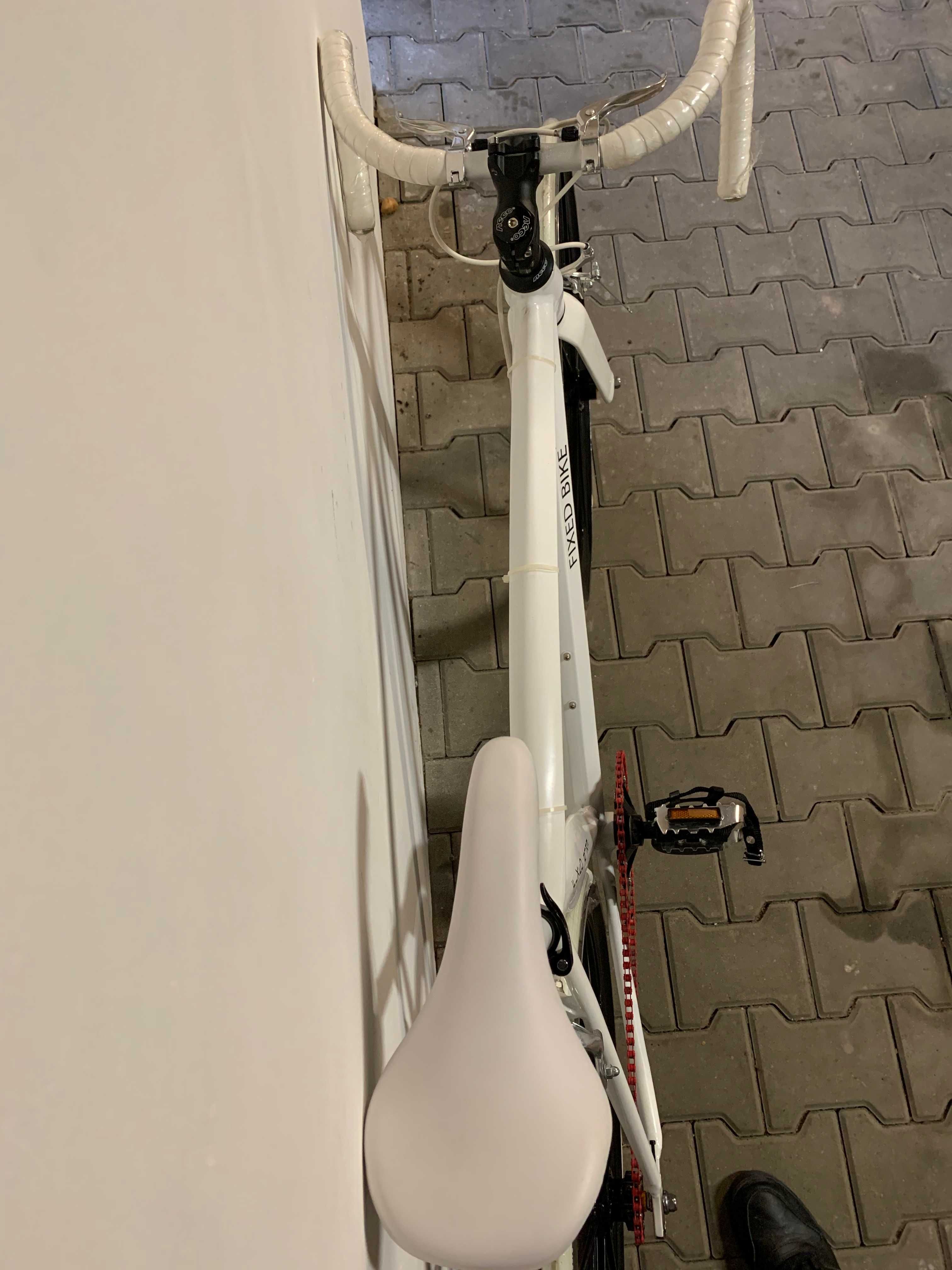 Rower typu ostre koło fixed bike z torpedo hamulcem super na miasto