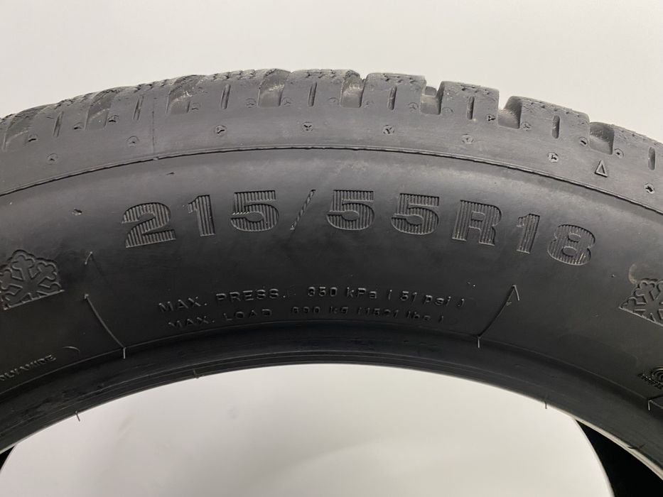 4x 215/55/18 Dunlop WinterSport4D MO Extended RSC/7,5mm JAK NOWE