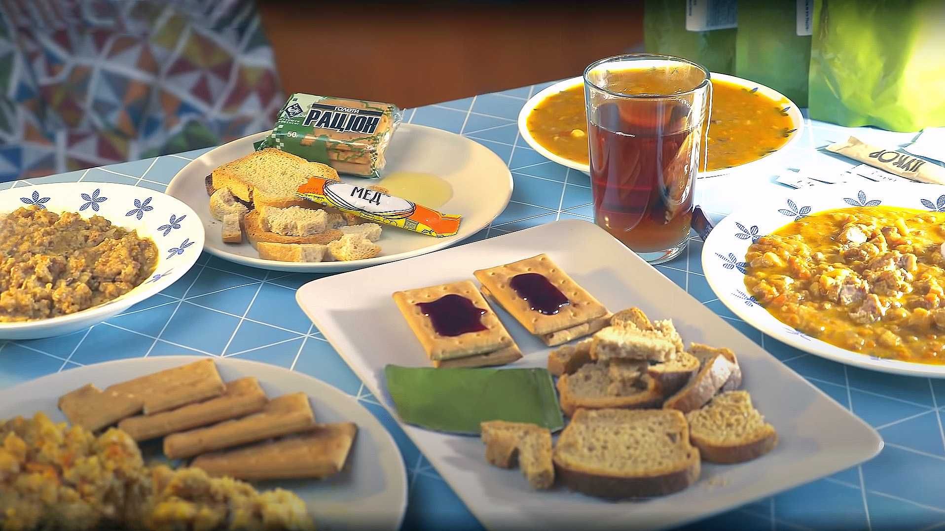 Украинский усиленный суточный сухой паек/сухпай/пайок/пайок/мре/mre