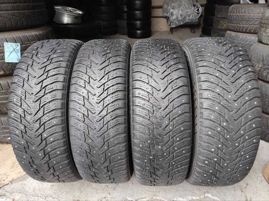 Nokian Hakkapeliitta 8 225/55r17 101T XL 4шт 6-6,3мм ЗИМА из Финляндии
