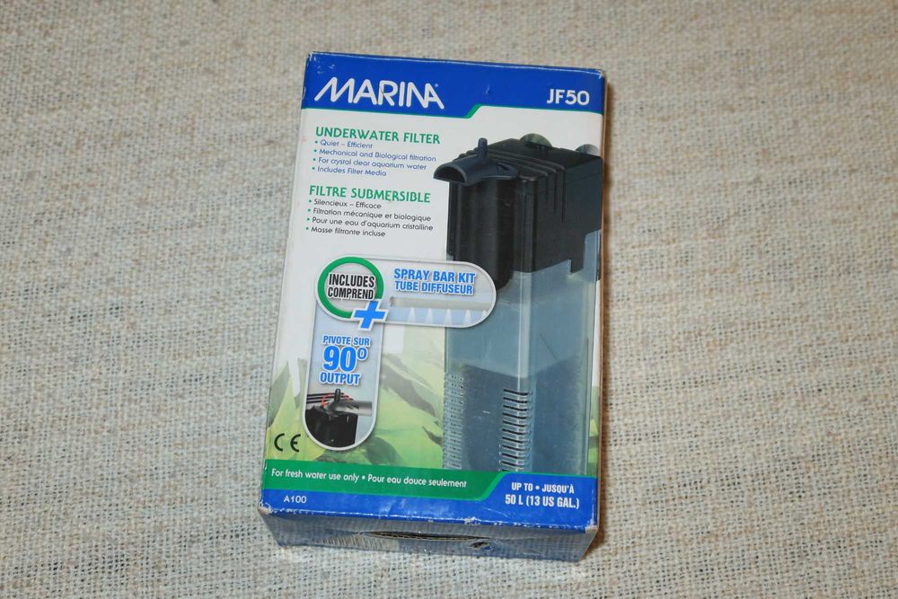 Filtro aquário Marina JF 50 litros