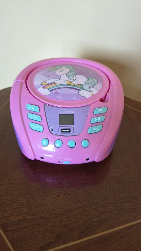 Radio odtwarzacz CD lexibook unicorn