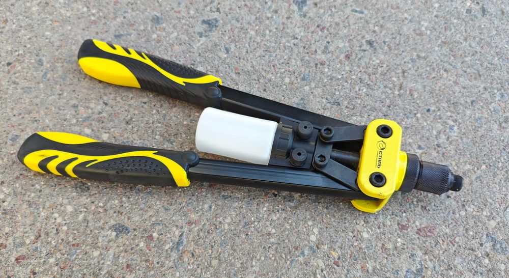 Заклепувальник заклепочник посилений дворучний cr-mo  професійний