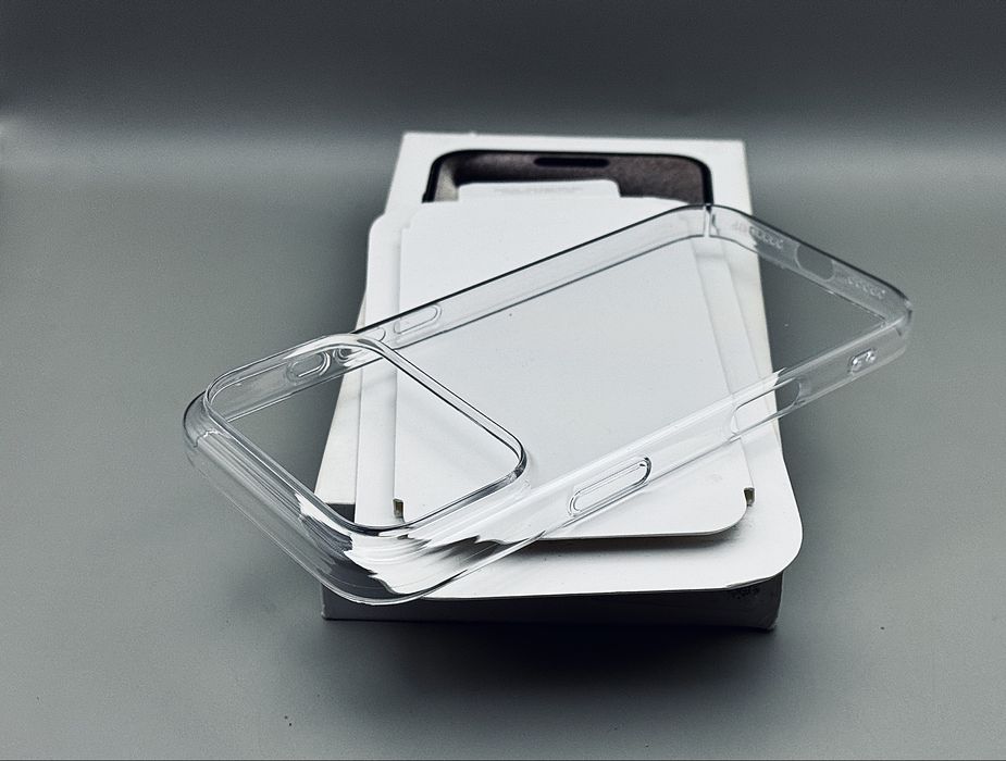 Ультратонкий чехол IPhone 17 Pro Max, от 17 Pro до 15 Pro, не желтеет