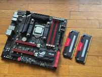 Zestaw i5-4690K+Asus Maximus Gene VI+16GB DDR3 +Prolimatech Armageddon