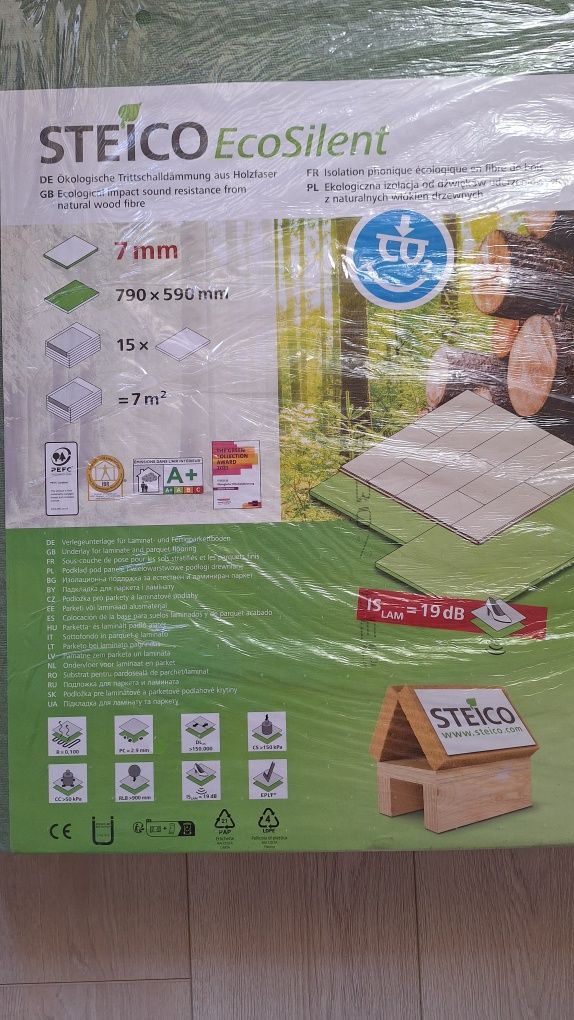 Płyta Steico pod Panele 7mm EKOPOR
