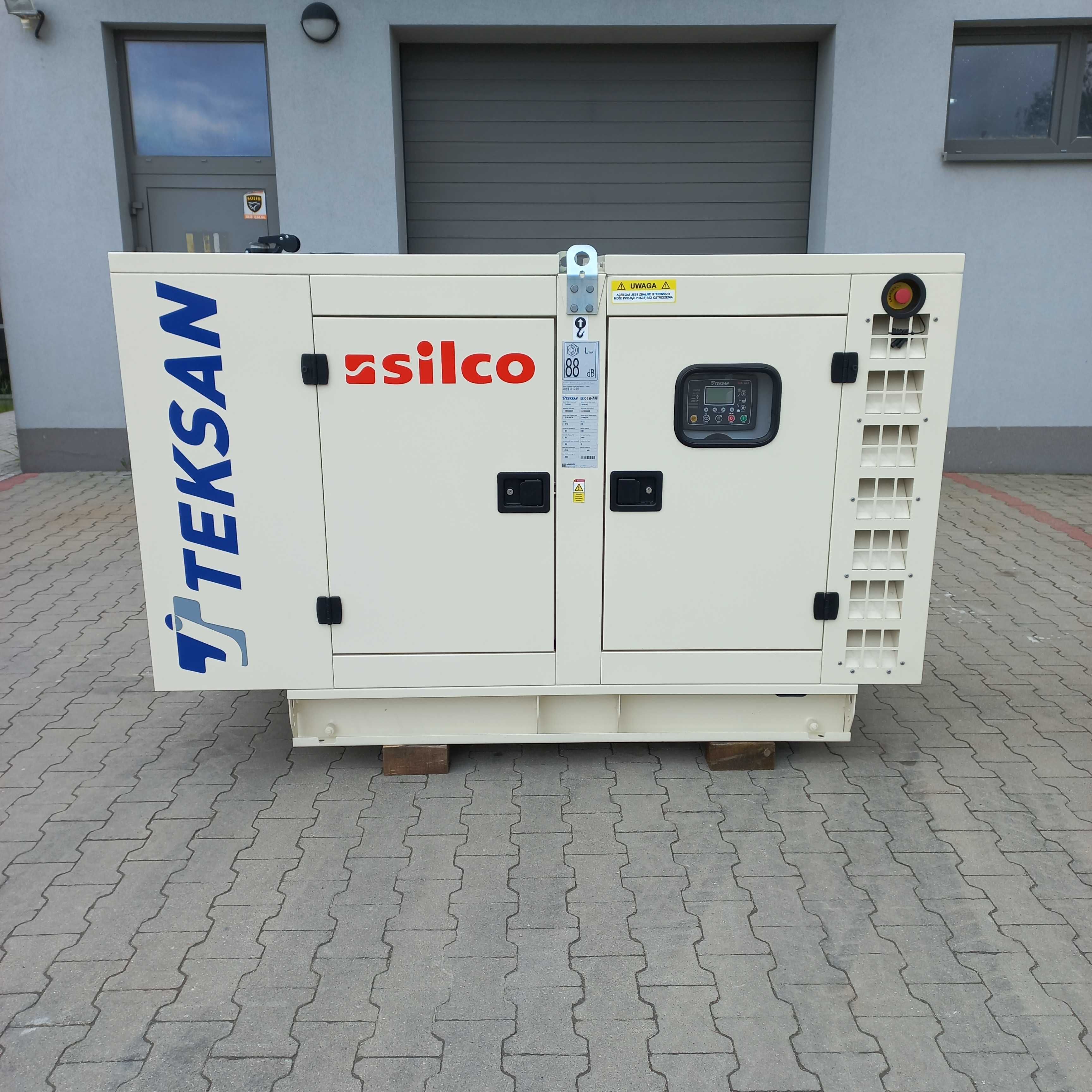 Agregat prądotwórczy 21 kVA 16,8 kW diesel electronic SILCO Gdańsk