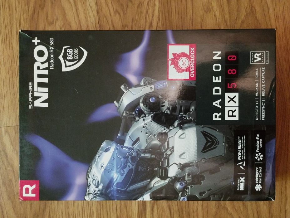 Відеокарта Rx 580 8Gb.