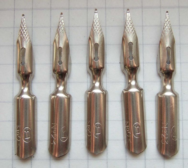 Нові пера для каліграфії та радянських авторучок. Ціна за 10 штук