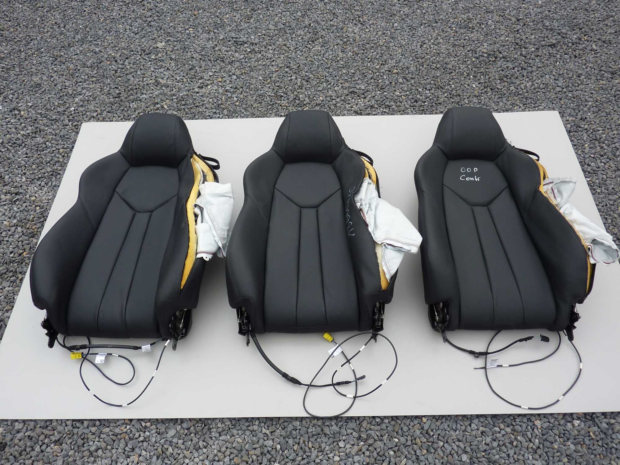 AUDI R8 4S II oparcie plecy fotela skóra poszycie gąbka stelaż 4S0