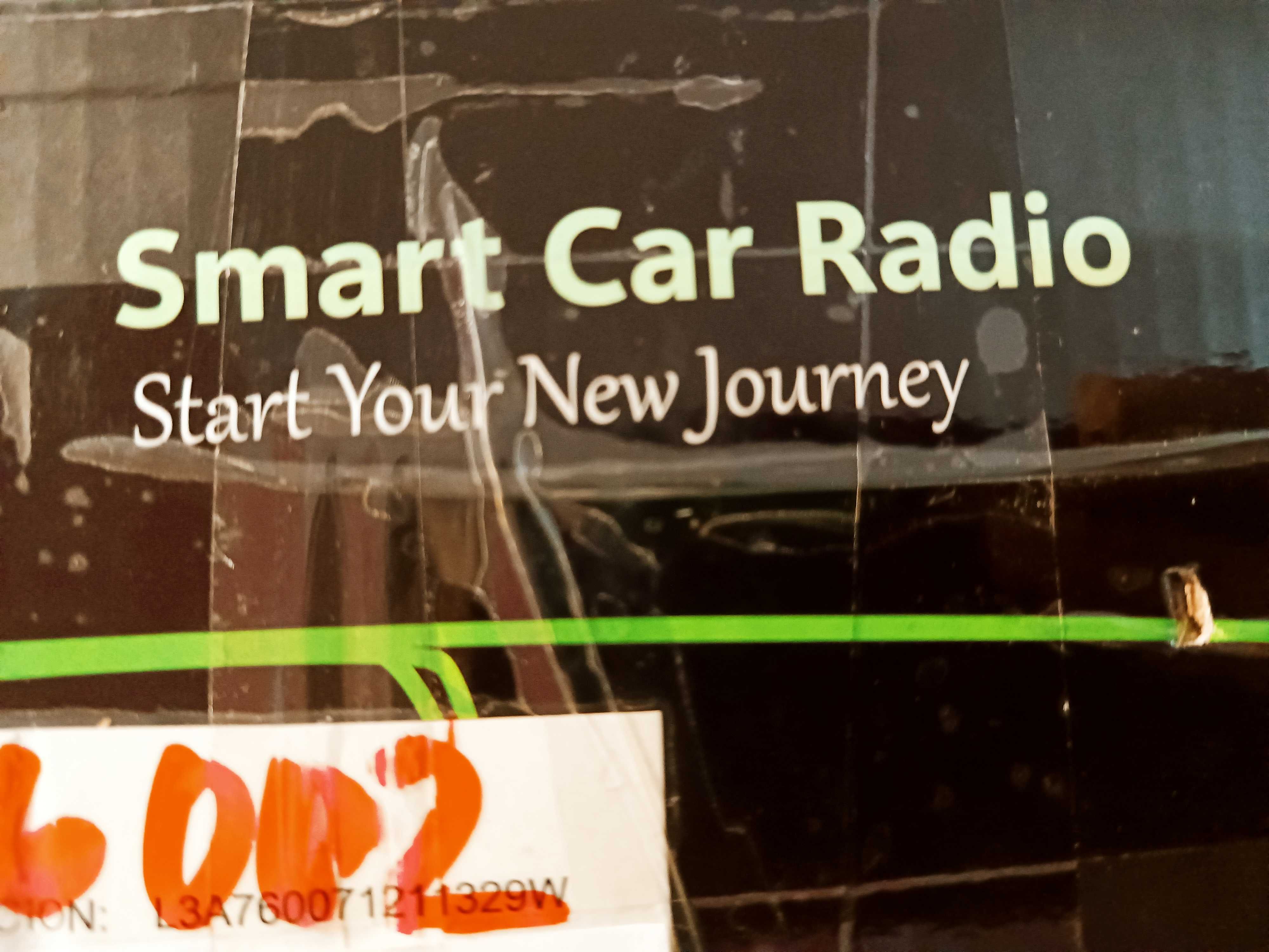 Car radio and android screen