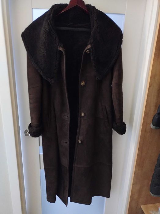 Kożuch damski, długi