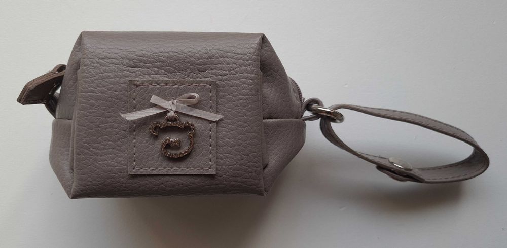 Porta chupetas "Pasito a pasito" Swarovski Brown