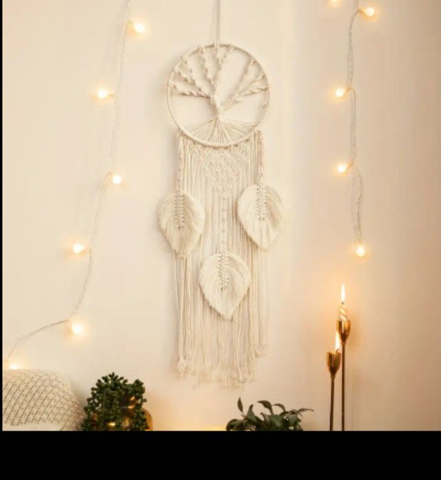 Łapacz snów ozdoby na ścianę dekoracja