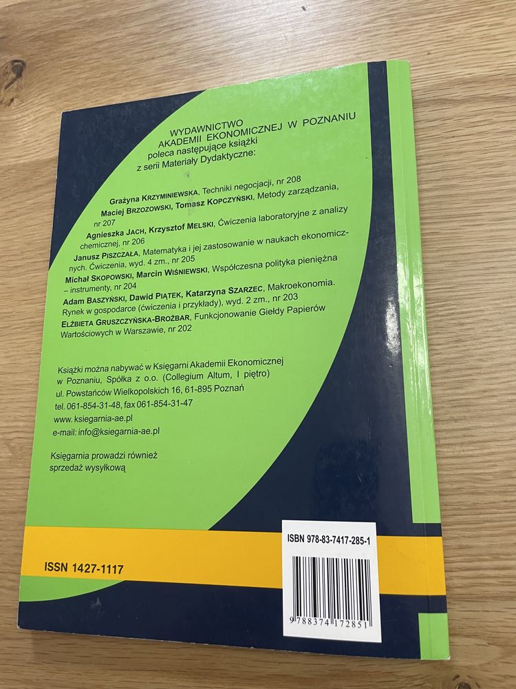 Książka, Międzynarodowe  stosunki Gospodarcze, Md 209