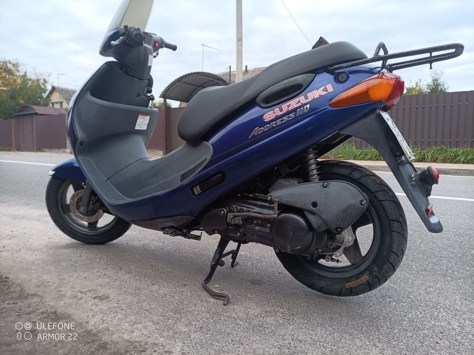 Suzuki address 110 2001 року