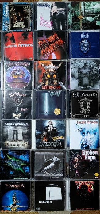 •CD Диски-5•Heavy Metal Rock•Компакт Диски•Объявление-5•
