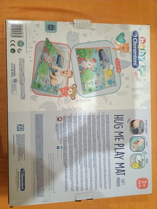Tapete para bebe pode ser usado para mudar fraldas ou brincar