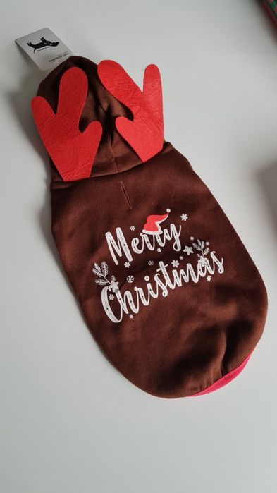 Ubranko dla zwierzaka rozmiar S  psa kota świąteczne