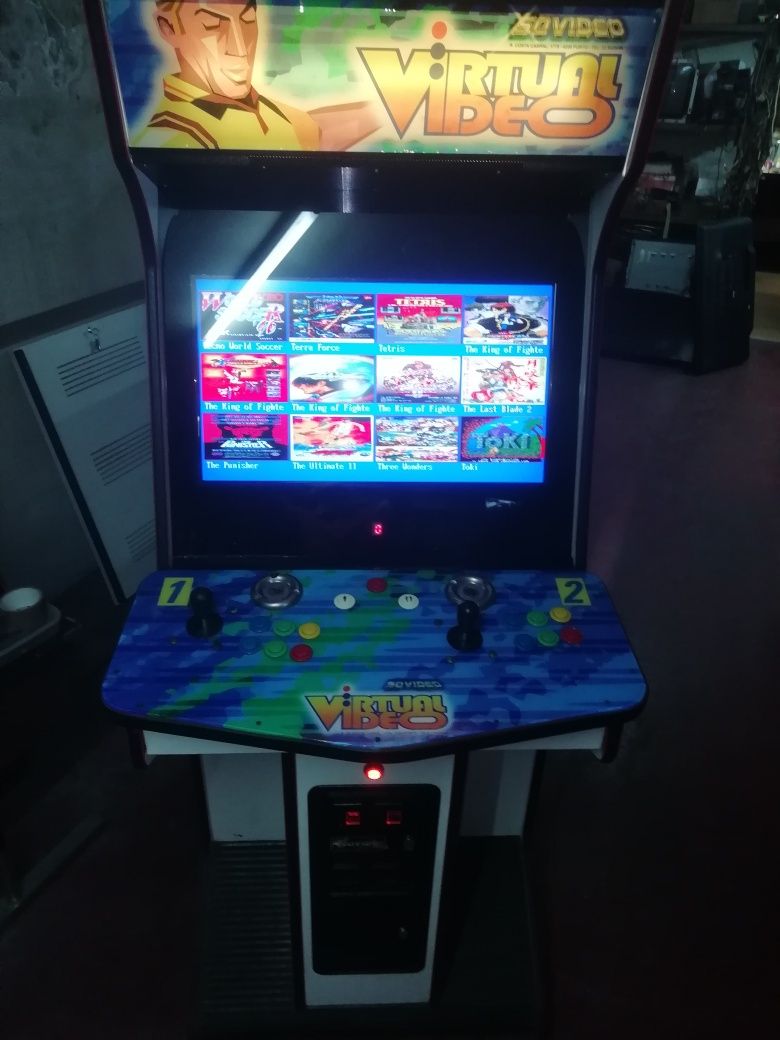 Máquina video arcade multijogos 28"