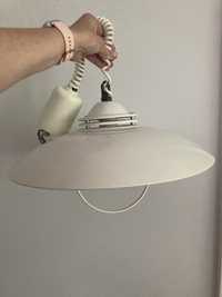 Lampa kuchenna typu spodek, design, 41 cm