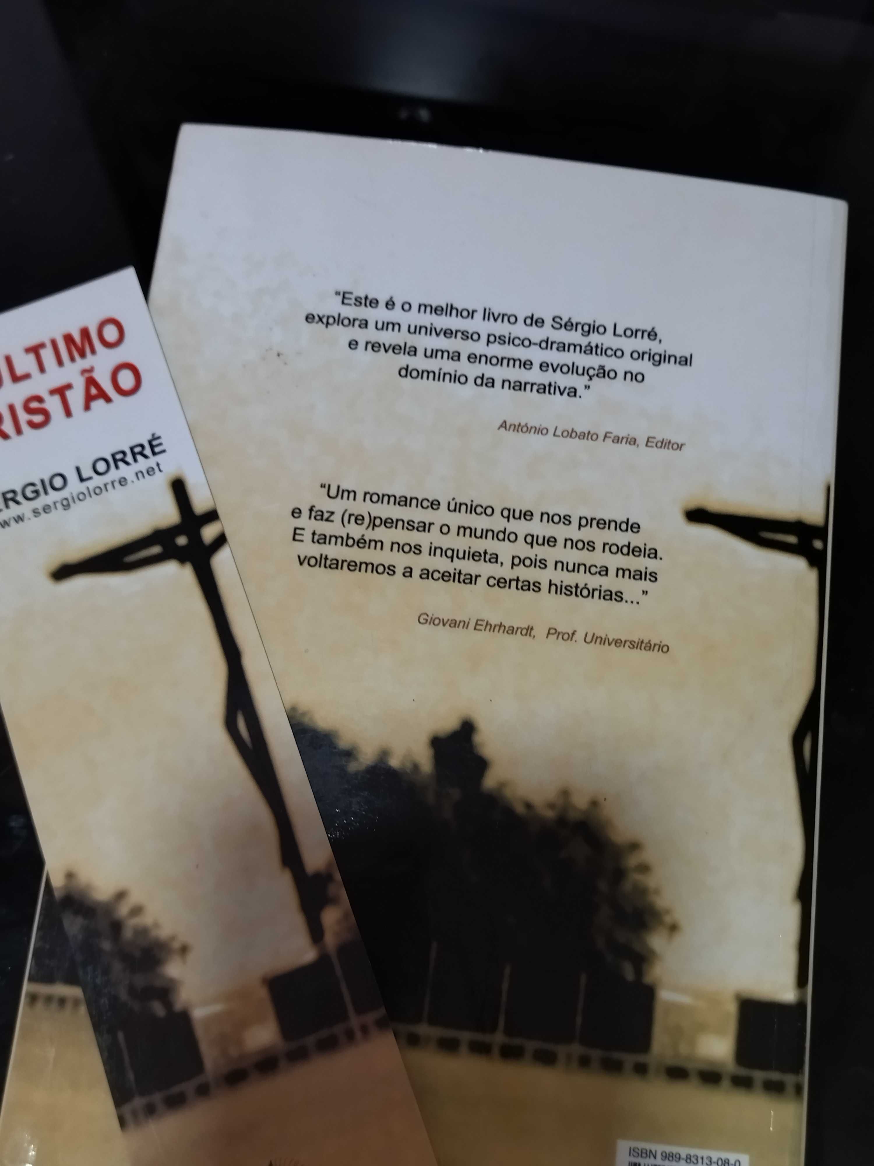 Romance "O Último Cristão" de Sérgio Lorré NOVO