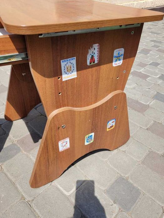 Столик зі стільчиком дошкільний з регулюванням висоти