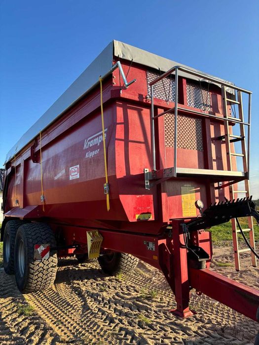 Krampe Big Body 750 przyczepa rolnicza tandem skorupa