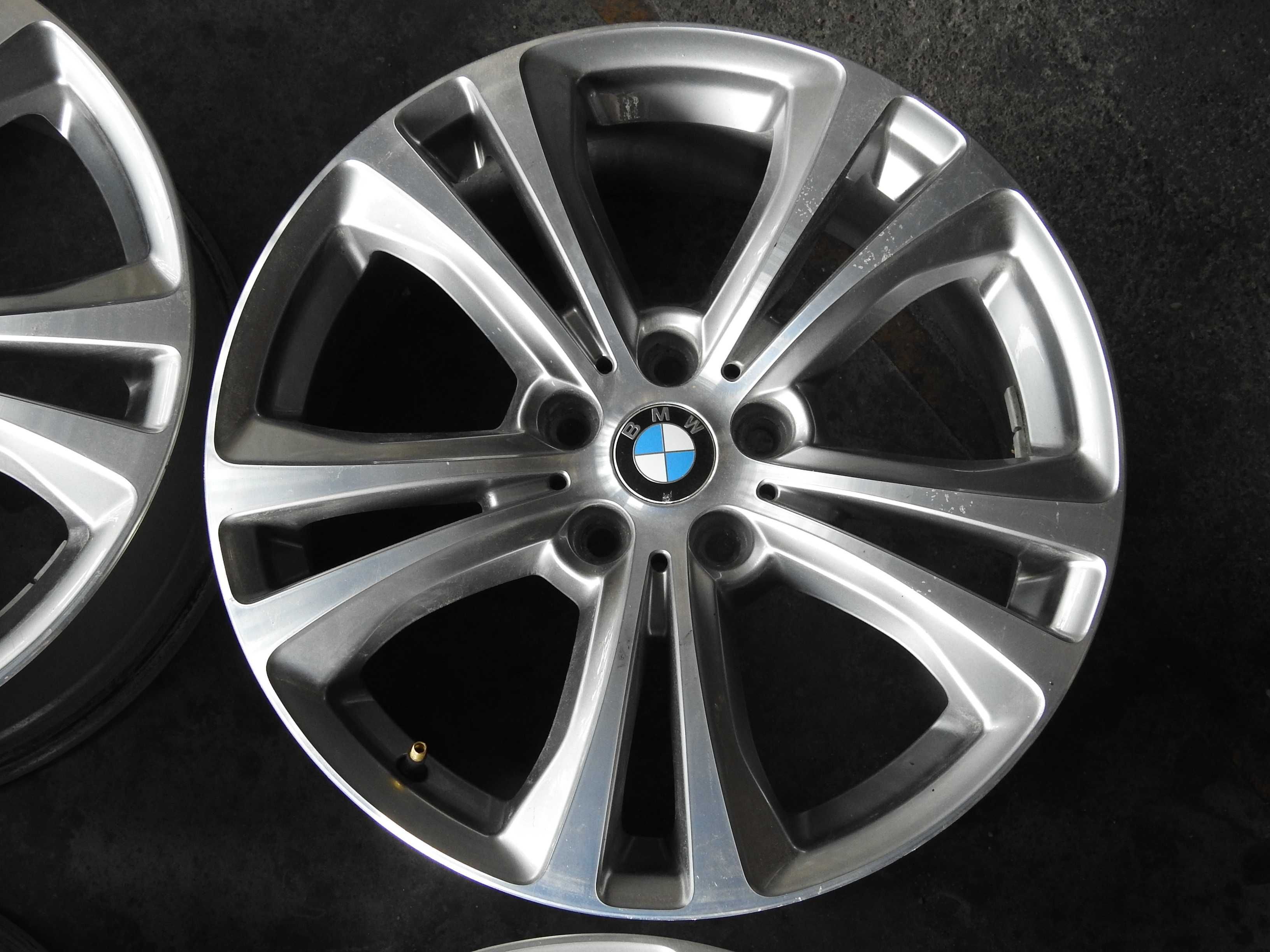4xALUFELGI BMW 18" 5X112 ET51 7,5J stan BDB TPMS  Polerowane+Szary