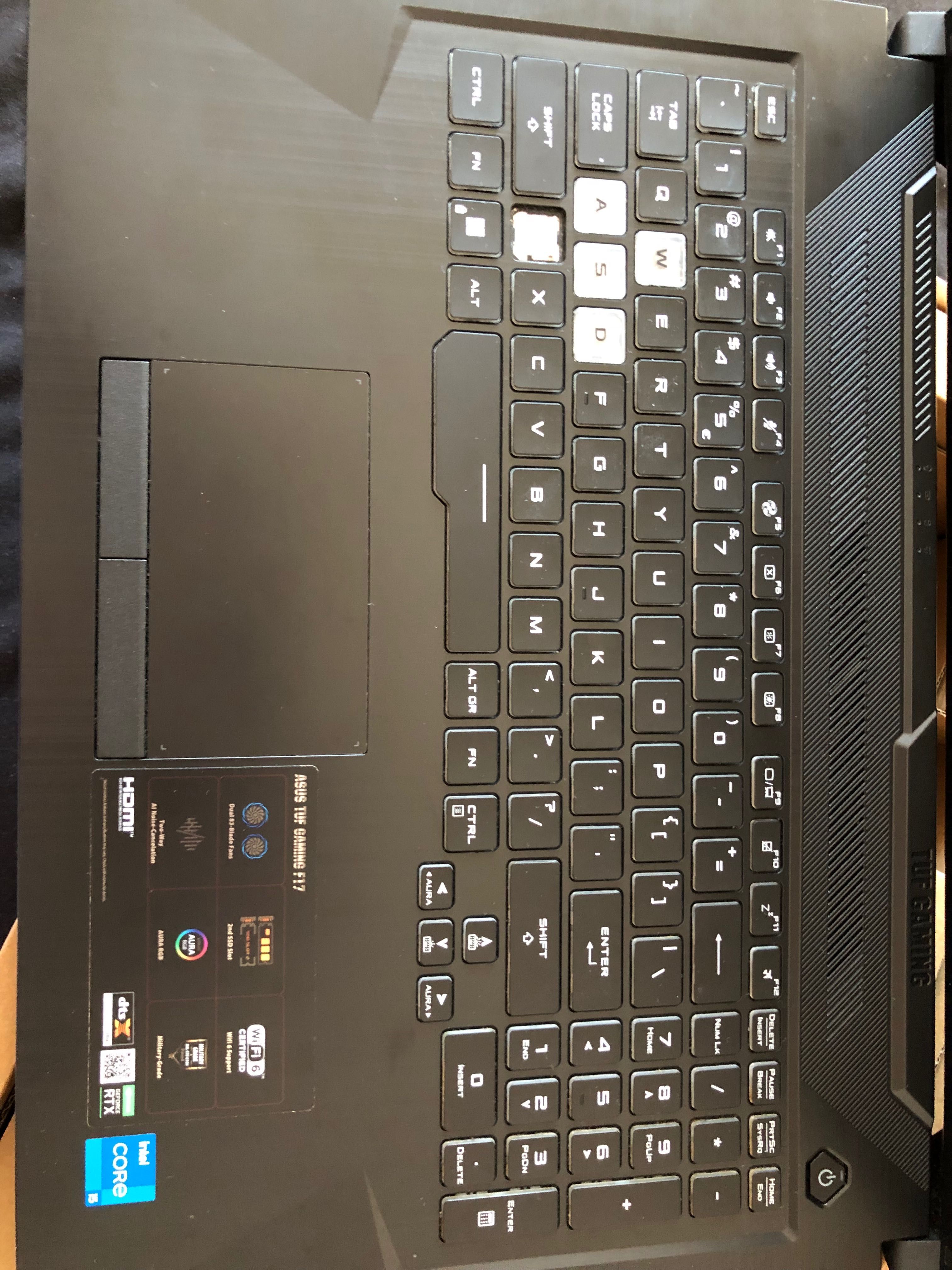 ASUS TUF gaming F17
