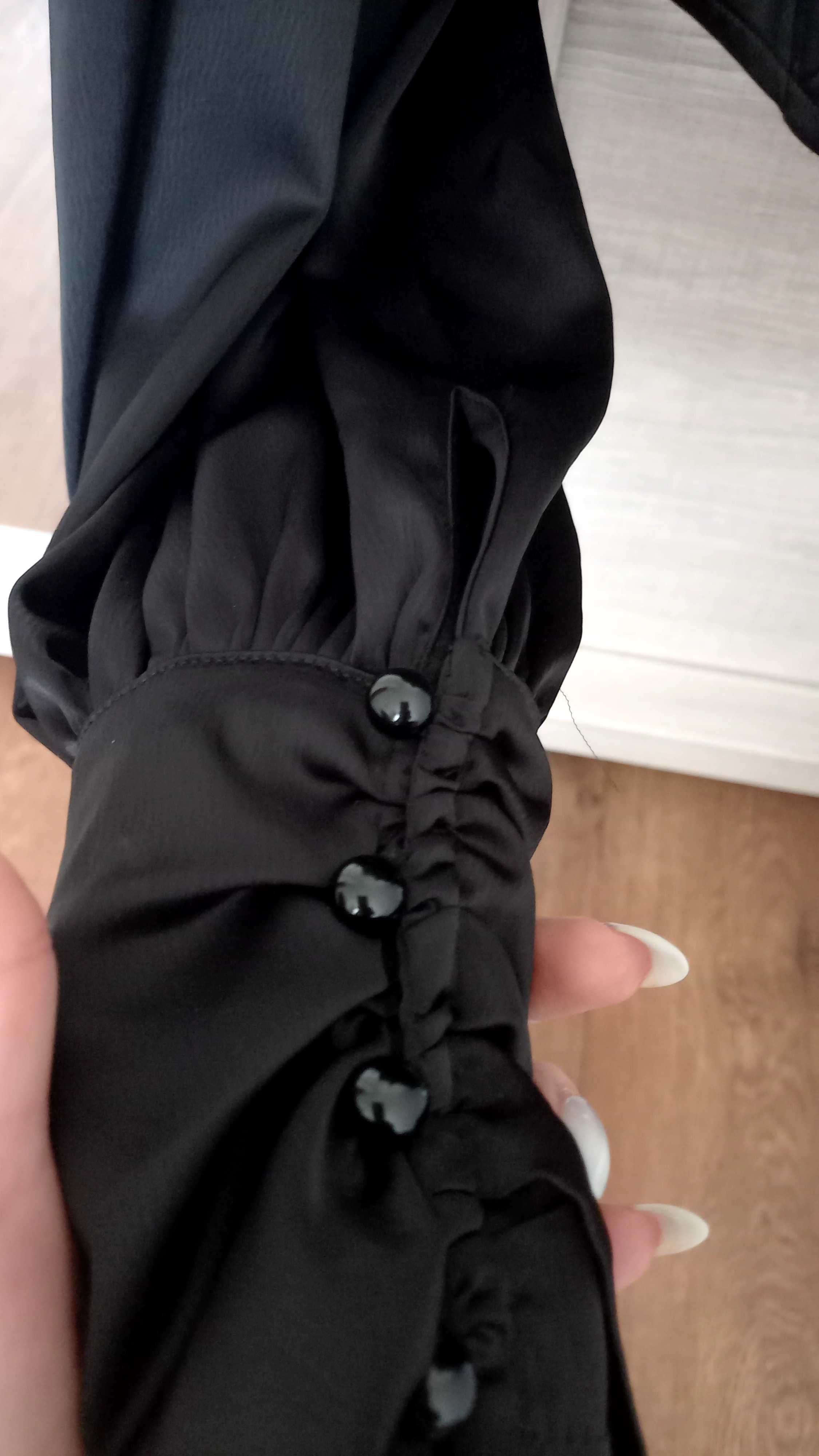 Блуза корсетная ,черного цвета