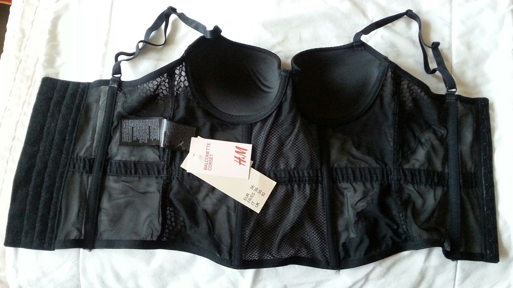 Gorset sexi Nowy H&M 36