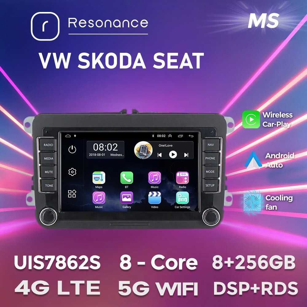 Штатная магнитола VW Skoda Seat android GPS навигация фольксваген