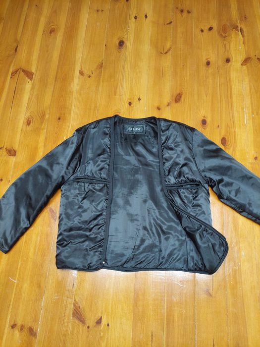 Зимова шкіряна чоловіча куртка