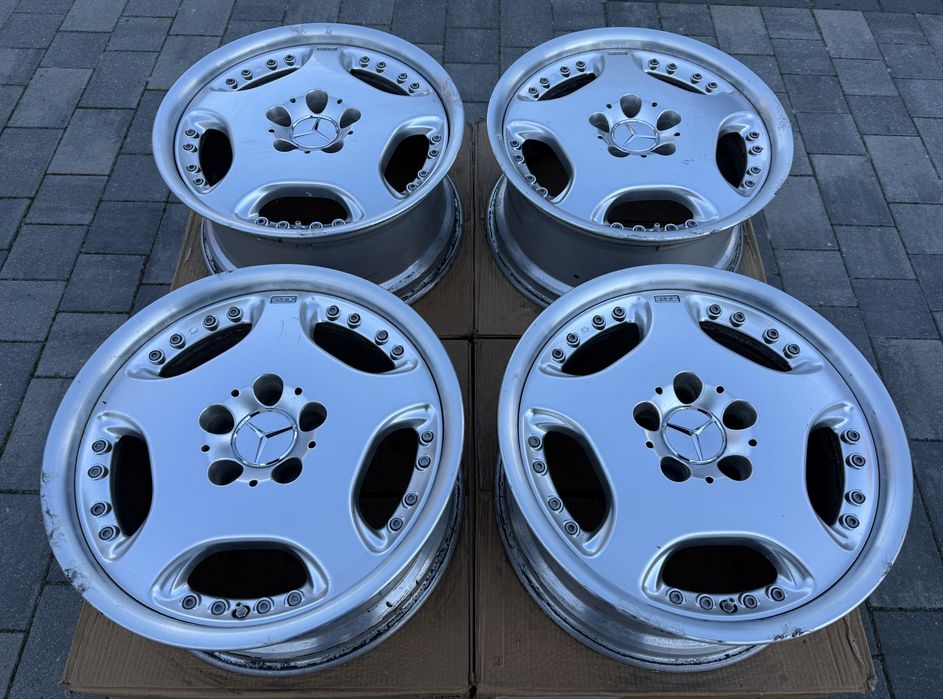 Felgi Mercedes Amg Aero 17" 8.5J et37 monoblock skręcane 124 140