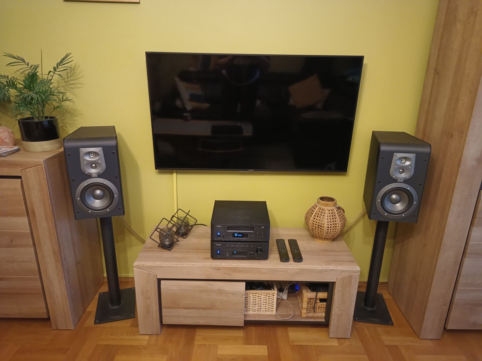 Kolumny monitory JBL ES30 plus standy Rogoz Audio