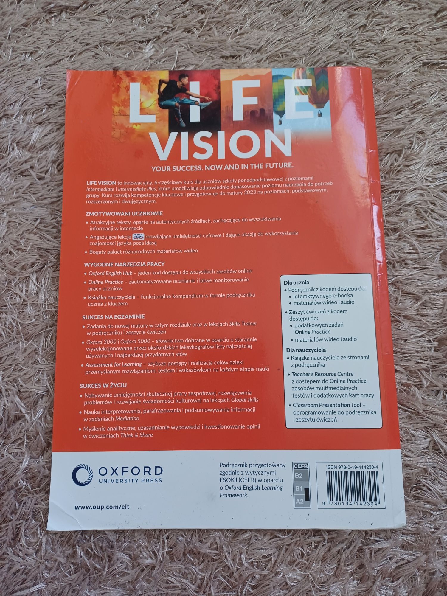 Podręcznik do angielskiego. Life Vision. Pre-Intermediate A2/B1. Stude