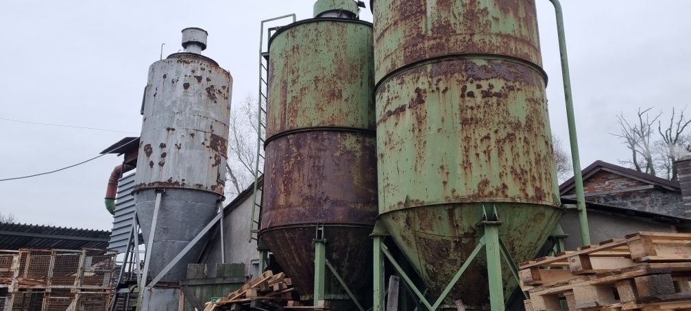 Silos bin zbiornik 3 sztuki