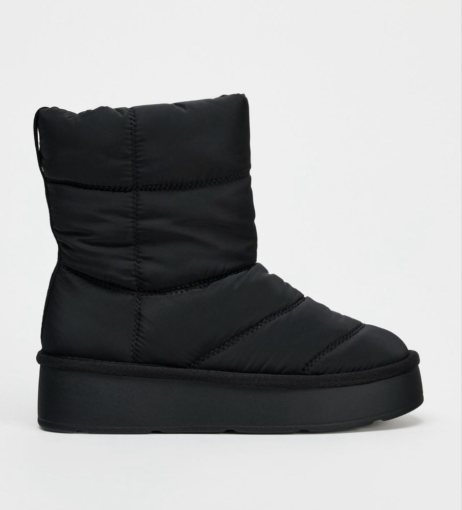 Нові чоботи дутики zara 38 24,5 см
