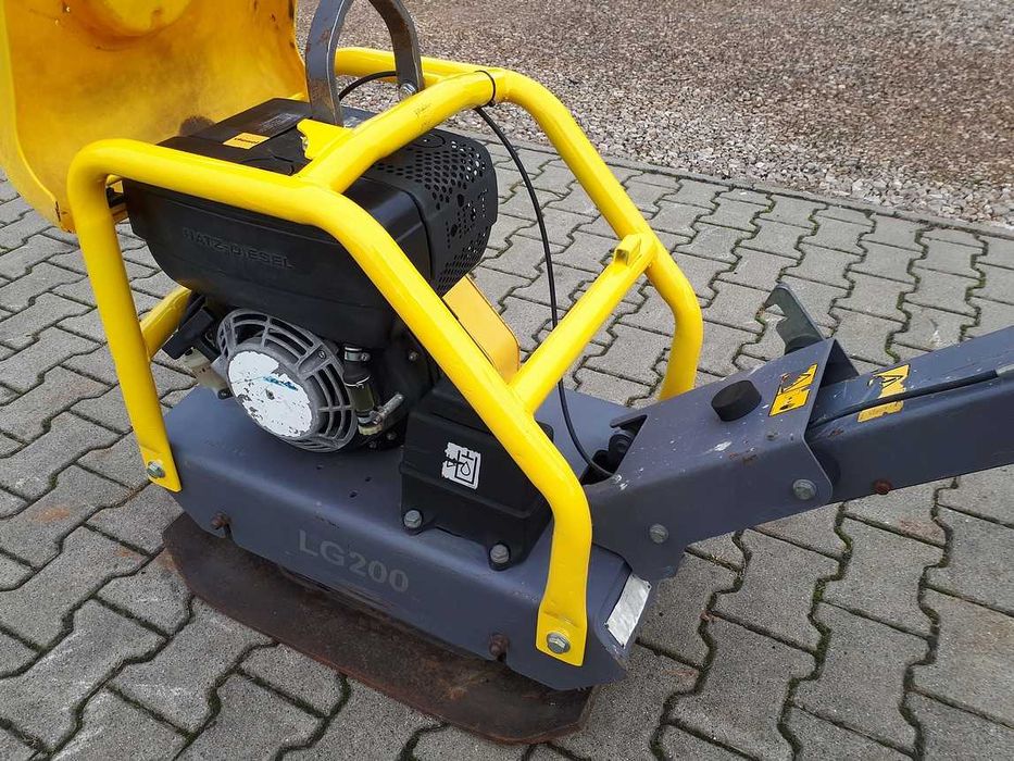 Zagęszczarka Atlas Copco LG 200 Hatz Diesel 230KG Rewers Super Stan