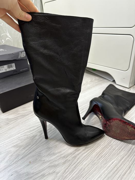 Шкіряні сапожки