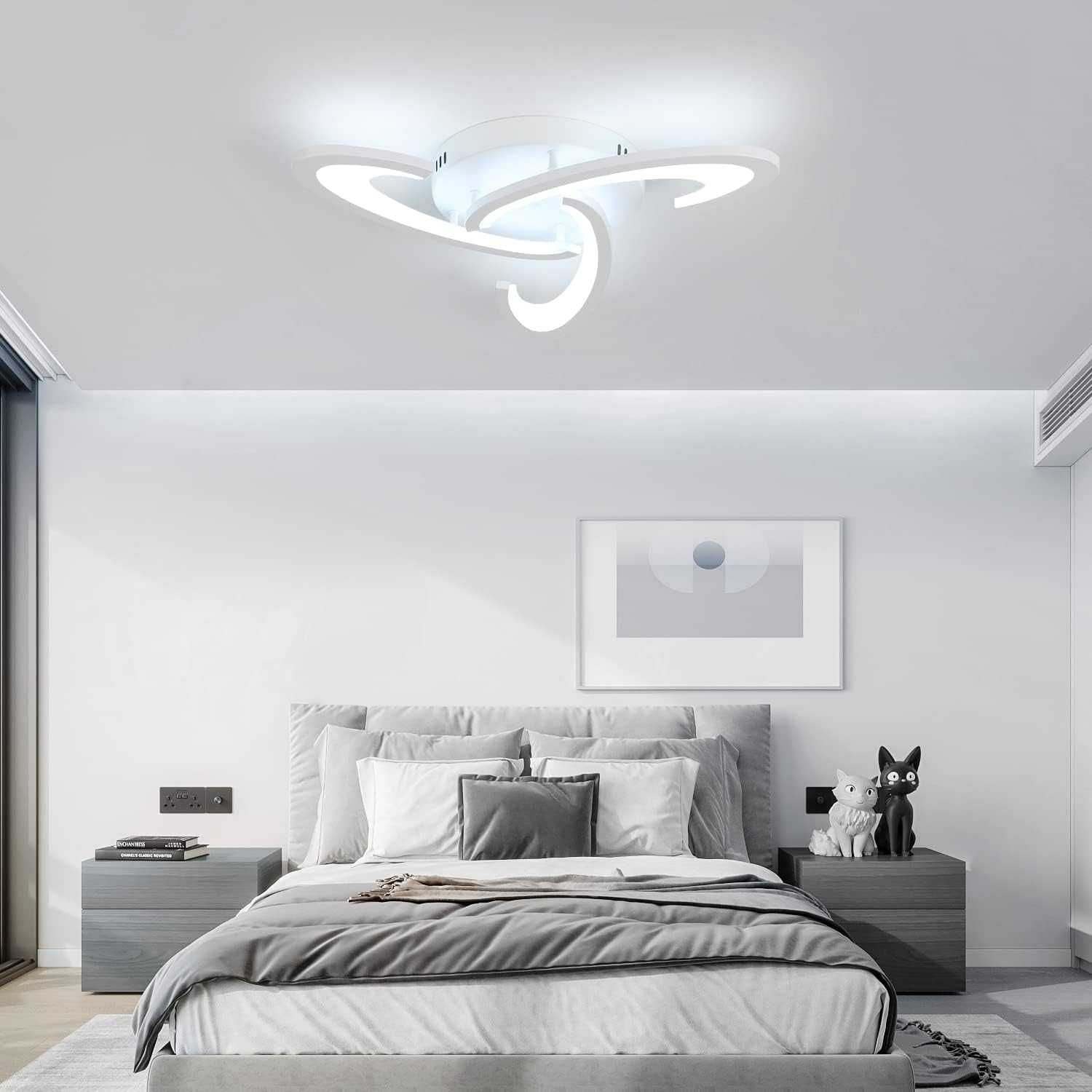Comely Lampa sufitowa LED 30W z pilotem