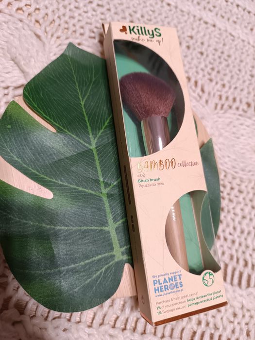 KillyS pędzel do różu ekologiczny wegański vegan blush brush