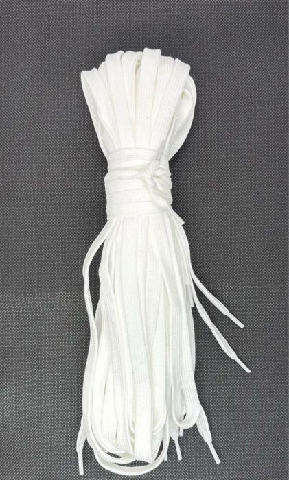 Шнурки 100 см( білий,чорний,оранжевий)