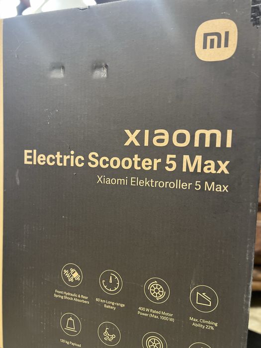 Електросамокат Xiaomi Electric Scooter 5 Max